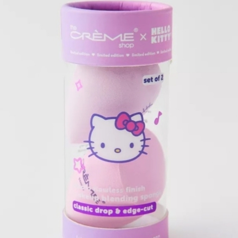 The Crème Shop x Hello Kitty Makeup Blending Sponge Set